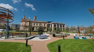 Belfast City Quays, Gardens Belfast Harbour - Credit: Gillespies 